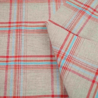 Tartan Check 100% Cotton Material High Quality Craft Light Weight Craft Fabric Bulk Buy