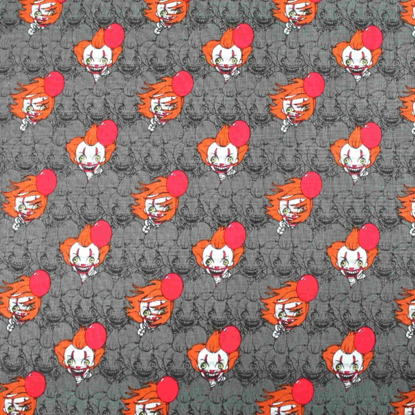 IT Pennywise PeekaBoo - Camelot Craft Cotton Fabric 