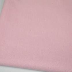 Linen Cotton Plain Natural Fabric dressmaking embroidery 140cm / 55" Wide - Powder Pink