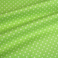 Moda Bright Green and Daisies 100% Cotton Backing Quilting Clothing Craft Fabric